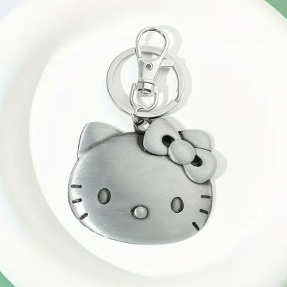 3 for $26 - Hello Kitty Metal Keychain Bag Charm Sanrio - Picture 3 of 6